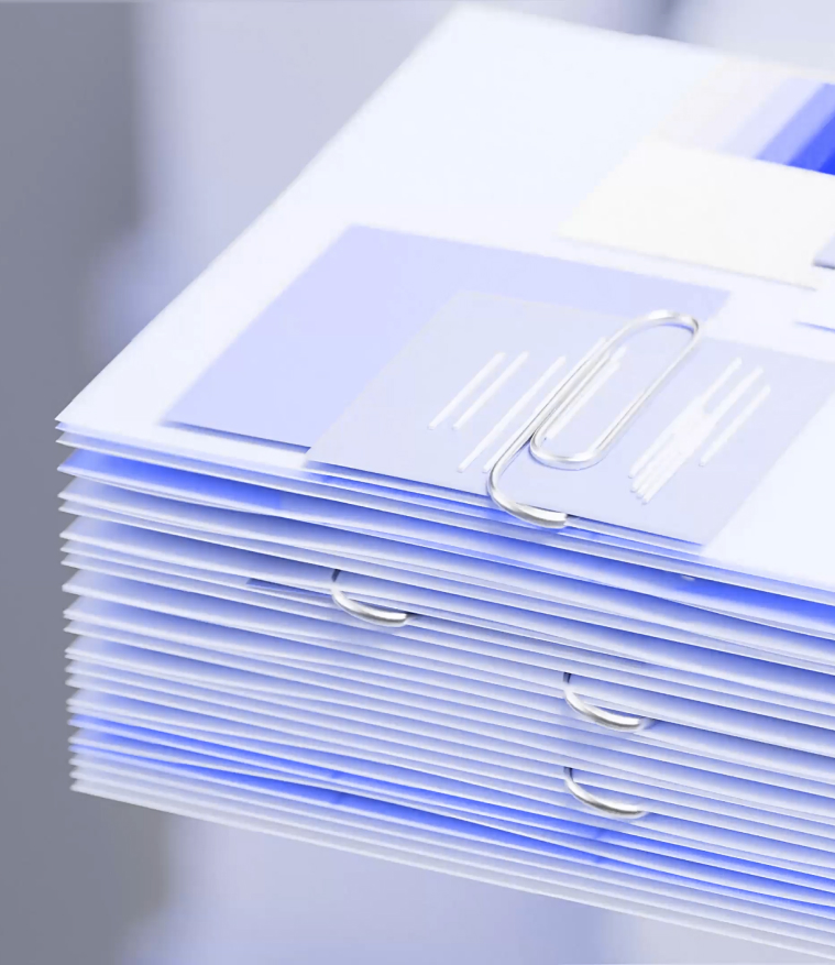 stack of paper reports signifies importance of power bi dashboard development services and managed data services for your industry